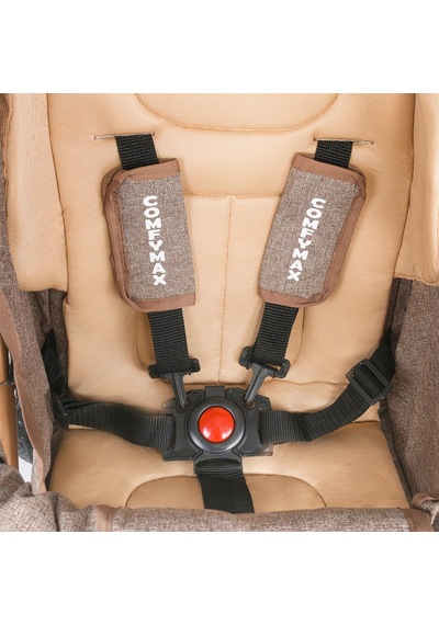 Comfymax Tam Yatar Baston Bebek Arabası Dark Red