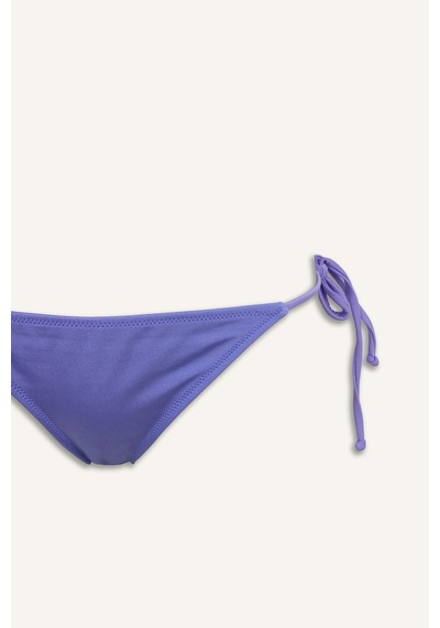 Defacto Regular Fıt Bağcıklı Bikini Altı T3670az26smpr452 Mor-pr452
