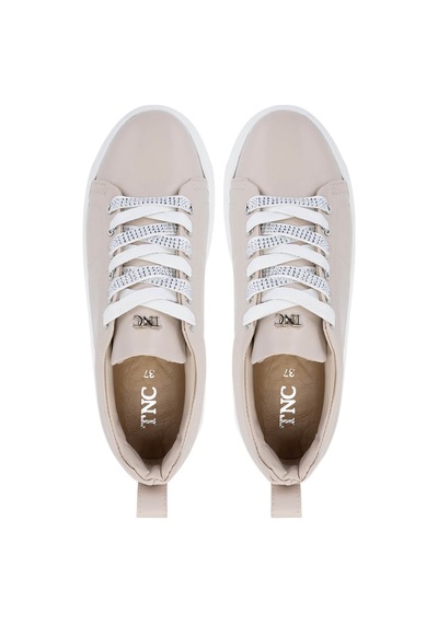 Tamer Tanca Kadın Vegan Vizon Sneakers & Spor Ayakkabı 1009 117 Bn Ayk Y25 A.vızon Vizon