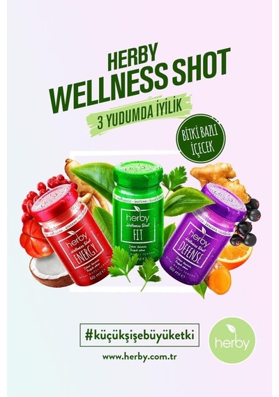 Herby Wellness Shot Deneme Paketi X12