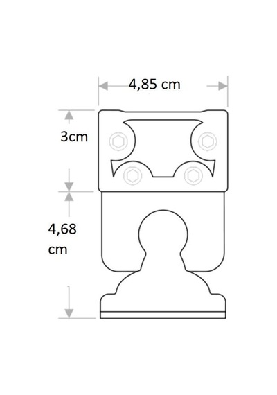 Ct-4695 30cm Yeşil Gold Wall Washer Cata