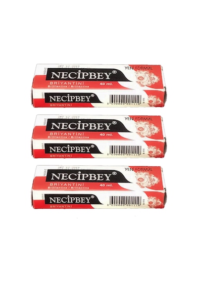 Necipbey Yağsız Briyantin 3 x 40 ML