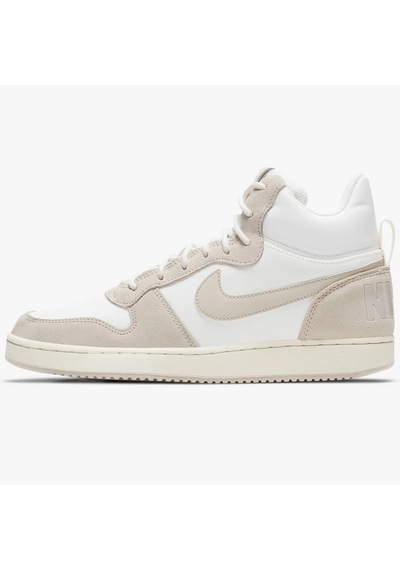 Nike Court Borough Mid Kadın Spor Ayakkabı Krem