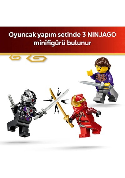 LEGO® NINJAGO® X-1 Ninja Turbo Otomobili 15. Yıl Dönümü 71867 - 14 Yaş Üzeri için Yaratıcı Oyuncak Yapım Seti (691 P)