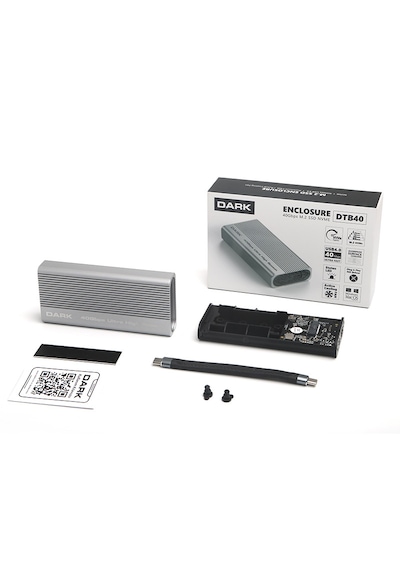 Dark Dtb40 Thunderbolt 4 40gbps, 8tb Nvme M.2 Ssd Uyumlu Type-c Disk Kutusu Dk Ac Dtb40