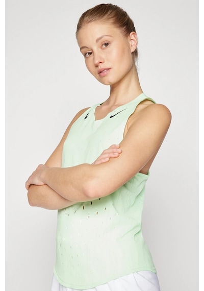 Nike Dri Fit Aeroswift Running Adv Singlet Tank Top Green Lazer Kesim Koşu Atleti Yeşil