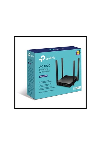 Tp-lınk Archer C54, Ac1200, 4port, 1200mbps, Dual Band Wifi, Masaüstü, Megabit, Router, Access Point