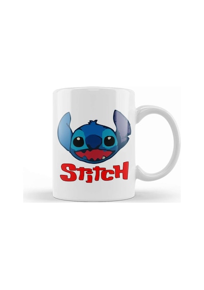 Stitch Lovers Kupa Bardak Porselen Karışık