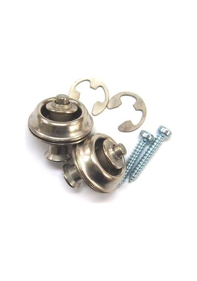 Jim Dunlop Sls1035vn Straplok Askı Kilidi Strap Locks Dual Design Vintage Nickel