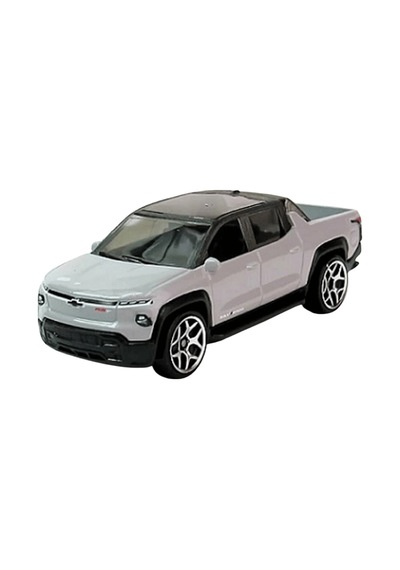Hot Wheels Silverado Ev Rst - Hw Ev Metalik Gümüş 1/64 Diecast Model Araba Çok Renkli
