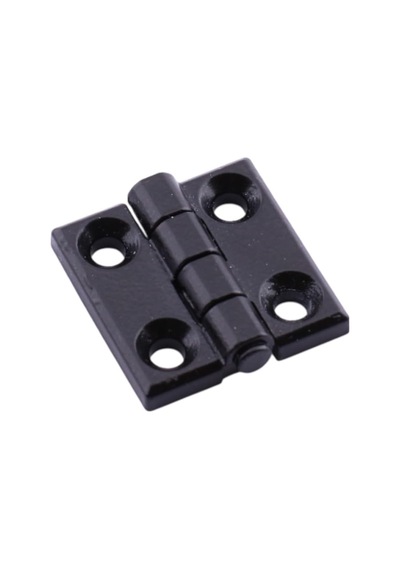 Siyah Metal 4 Adet Set Yaprak Menteşe 30x30mm Dayanıklı Mobilya Kapı Dolap Çekmece Kapak Aksesuar Diğer