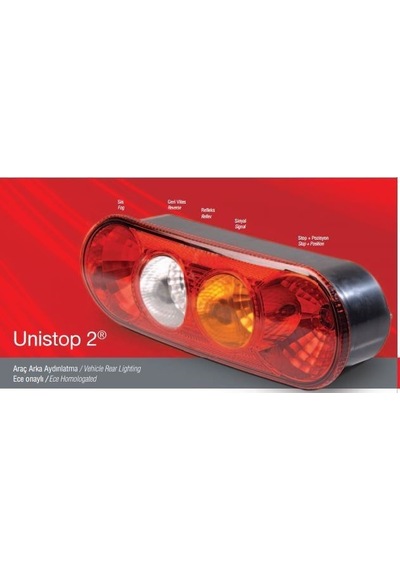 Farba Arka Stop Lambası 4 Lu Oval Tıp Sag/sol Transıt V184 00 06 V347 Pıkap 06 14 Duylu AOD-FARBA 13216D