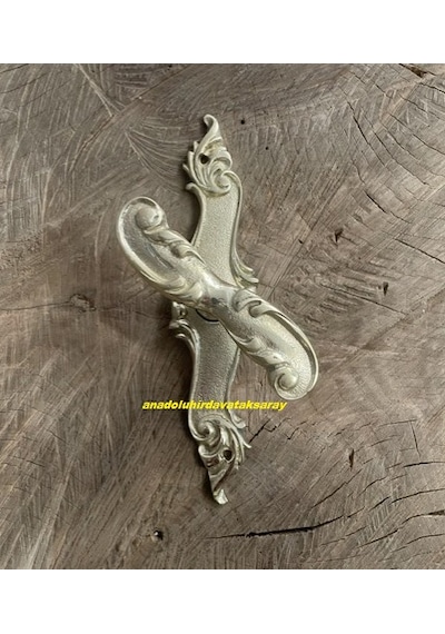 Dmr Gold Sarı Pirinç Ahşap Pencere Kolu Pirinç Pencere Mandalı Parlak Sarı