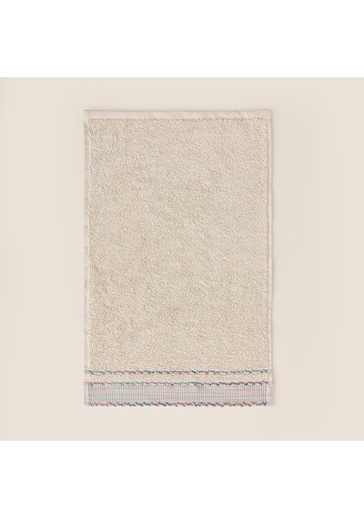 Soft Grad El Havlusu - Bej / Mavi - 30x50 Cm Çok Renkli