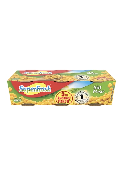Superfresh Mısır 3 x 200 G