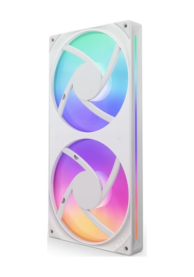 Nzxt F280 Rgb 2'li Beyaz 280 Mm Fan Rf-u28hf-w1