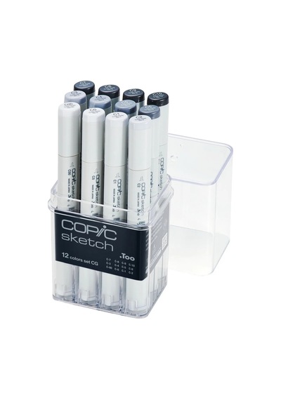 Sketch Set Cool Grey 12 Lı