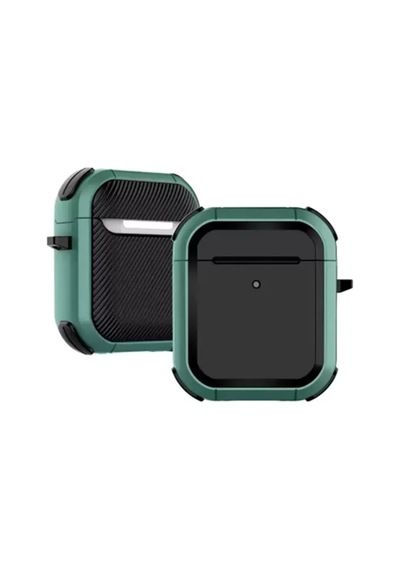Newface Apple Airpods Uyumlu 2 2.nesil Tank Kılıf - Yeşil Çok Renkli
