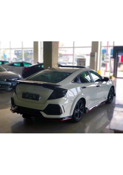 Honda Cıvıc Fc5 2016-2020 Arka Camurluk Kabartma Dızayn A  Typer