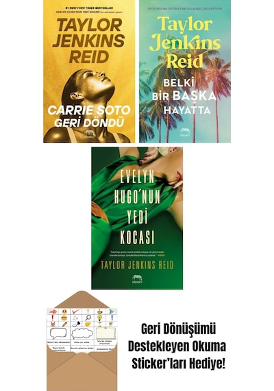 Carrie Soto Geri Döndü + Belki Bir Başka Hayatta + Evelyn Hugo Nun Yedi Kocası