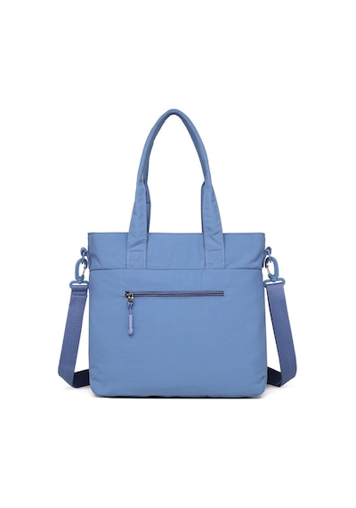 Smart Bags Mikro Poly Kumaş Büyük Boy Kadın Omuz Çantası 3345 Mavi 31734188