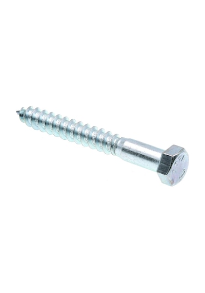 Prime-line 9056275 Lag Vida, Altıgen Kafa, 3/20,3 X 7,6 Cm, Çinko Gümüş Kaplama Paslanmaz Çelik, 25 Adet