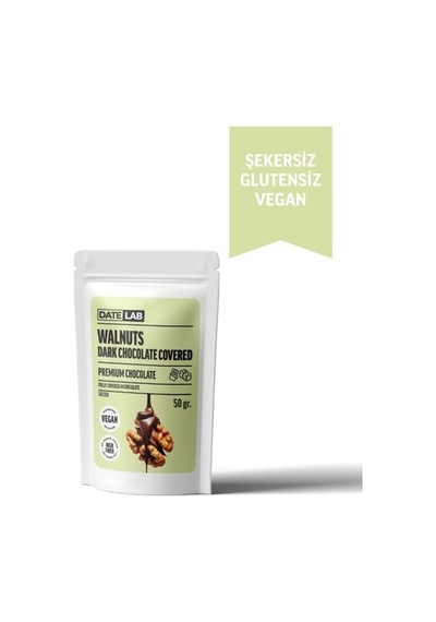 Hurmalab Şekersiz Çikolata Kaplı Ceviz 50g 50 G