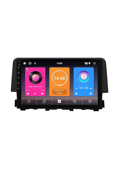 Honda Civic Fc5 Android Multimedya Sistemi 2016-2021 Crv-4146xaa
