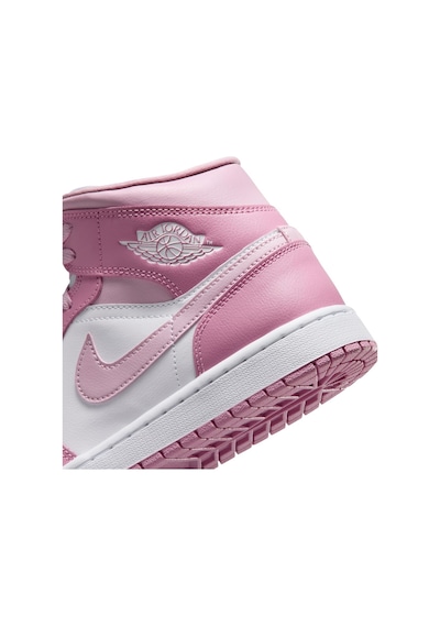 Nike Air Jordan 1 Mid Kadın Pembe Basketbol Ayakkabısı Pembe - 926437807 Pembe