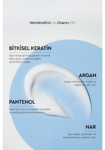 Otacı Nemlendirici & Canlandırıcı Bitkisel Saç Bakım Maskesi- Kuru Ve Yıpranmış Saçlar