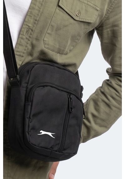 Slazenger Gumıca Unisex Siyah Çapraz Çanta