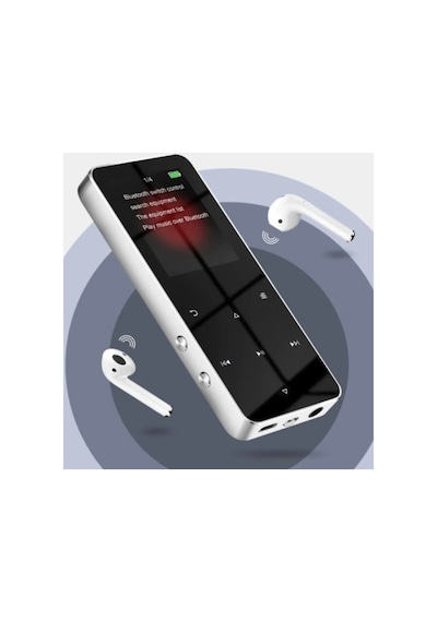 Bluetooth Lu Mp3-mp4 Çalar Ses Kayıt Fm Radyolu Şarjlı Mp4 Player Dahili Hoparlör 8gb Hafızalı