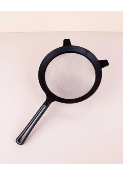 Siena 17cm Plastik Süzgeç 5047 Ahşap - Gümüş