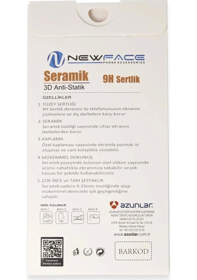 Vivo Y17s 3d Antistatik Mat Seramik Nano Ekran Koruyucu