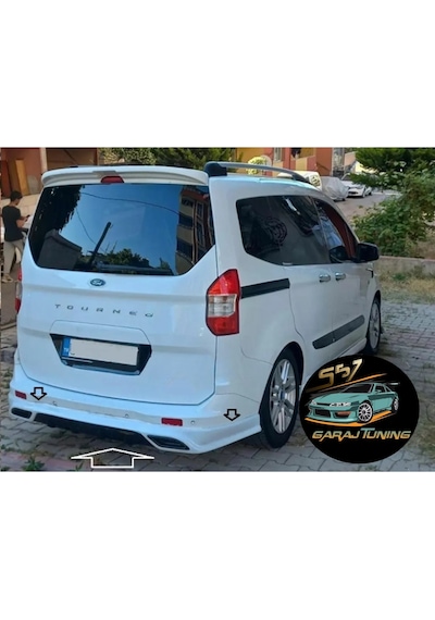 Ford Courier Arka Tampon Eki 2013-2022 Fiberglass Boyasız