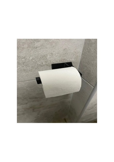 Buççin Online Mağaza 3d Yapışkanlı Tuvalet Kağıtlığı - Peçetelik Renk Belirtiniz Siyah,beyaz,bej Plastik Siyah Çok Renkli