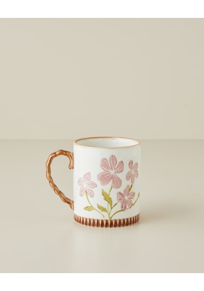 English Home Livy Stoneware Kupa 470 Ml Pembe