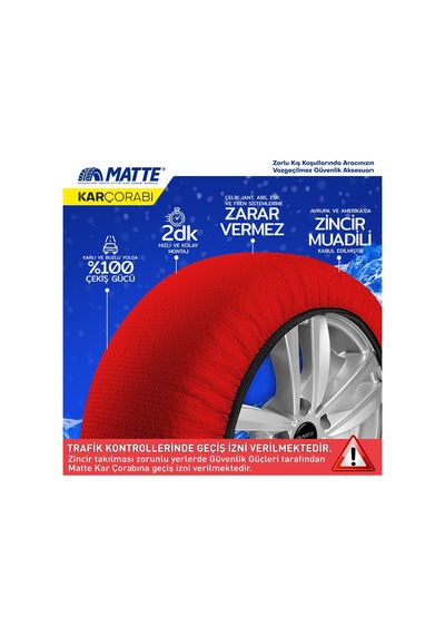 Matte Kar Çorabı - Classıc Series