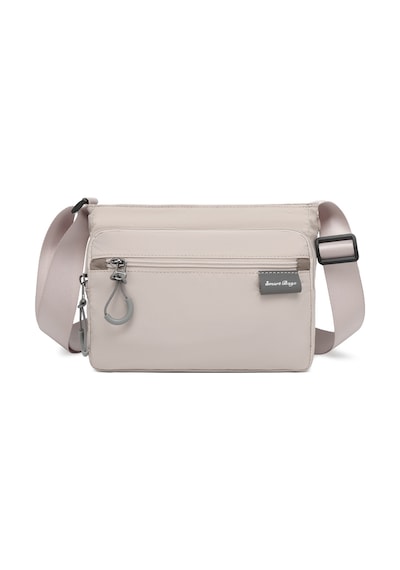 Smart Bags Bej Günlük Küçük Boy Hafif Kadın Omuz Ve Çapraz Çanta