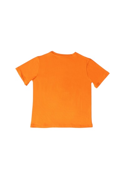 No Fear Baskılı Erkek Çocuk T-shirt B500318 Turuncu