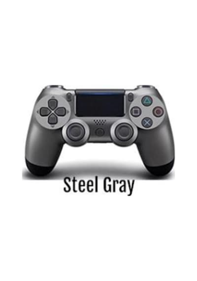 PS4 Uyumlu V2 Kablosuz PS4 Uyumlu Kol Çelik Gri Joystick