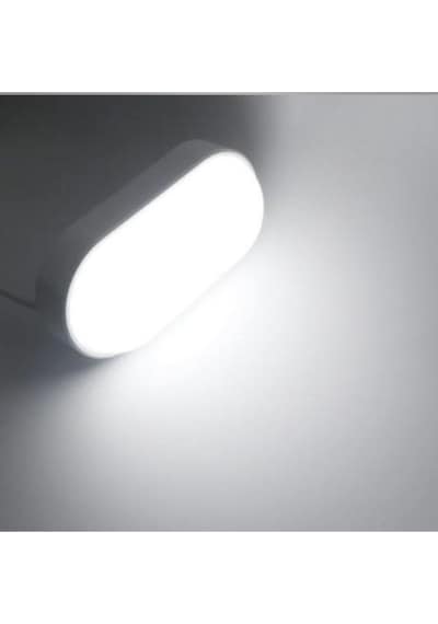 Horoz Aydos 20w Oval Beyaz Led Nem Su Geçirmez Banyo Bahçe Modern Tavan Lambası Beyaz Işık Modern Tavan Lambası Beyaz