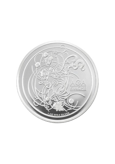 AgaKulche Kaplan Gümüş Sikke Coin