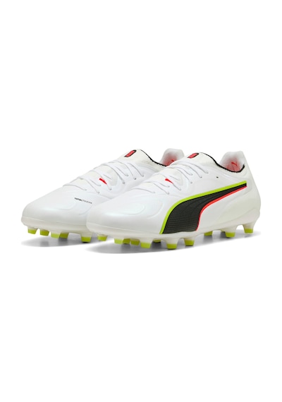 Puma Kıng 20 Ultımate Fg/ag Unısex Krampon 108457 01 Beyaz