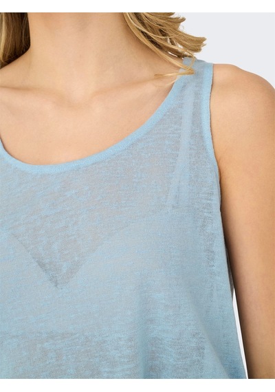 Only Onlfrıda Tank Topjrs Noos Kadın Mavi Atlet - 15194667