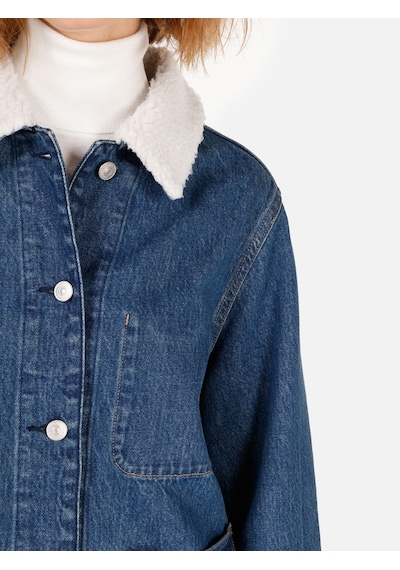Colins Mavi Kadın Ceket Cl1070874 Q1.v1 Dn43748 Denim