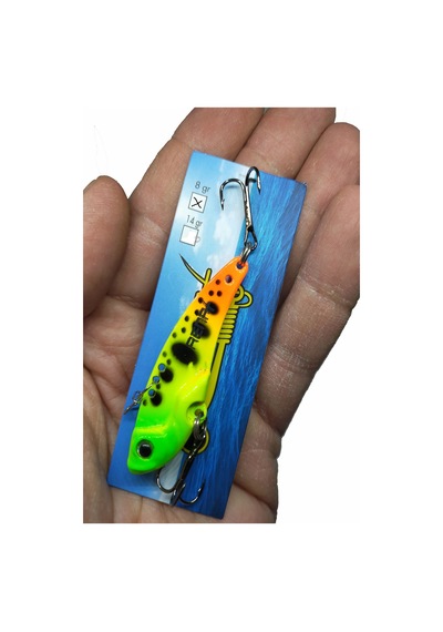 3d Vıb 8 Gr 4,5 Cm Vibrasyon Metal Suni Yem