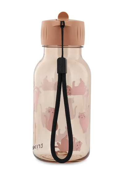 Trixie Tritan Unisex Çocuk Suluk 350 Ml Charming Cat 07-143 Somon