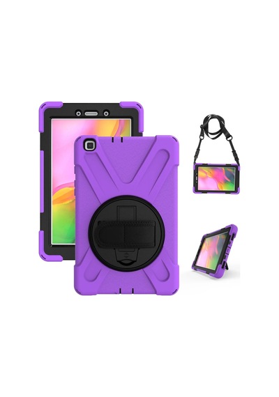 Gld-spt- Newface Samsung Uyumlu Galaxy T290 Tab A 8 Kılıf Amazing Tablet Kapak - Mor