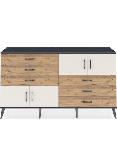 Arges Konsol 2 Raflı 6 Çekmeceli 4 Kapaklı 176x30x99 Antrasit-aytaşı/çam Aytası/atlas Çam - Antrasıt Arges Konsol 2 Raflı 6 Çekmeceli 4 Kapaklı 176x30x99 Antrasit-aytaşı/çam Aytası/atlas Çam - Antrasıt